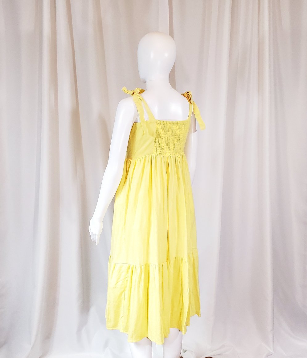 Linen Sleeveless Dress