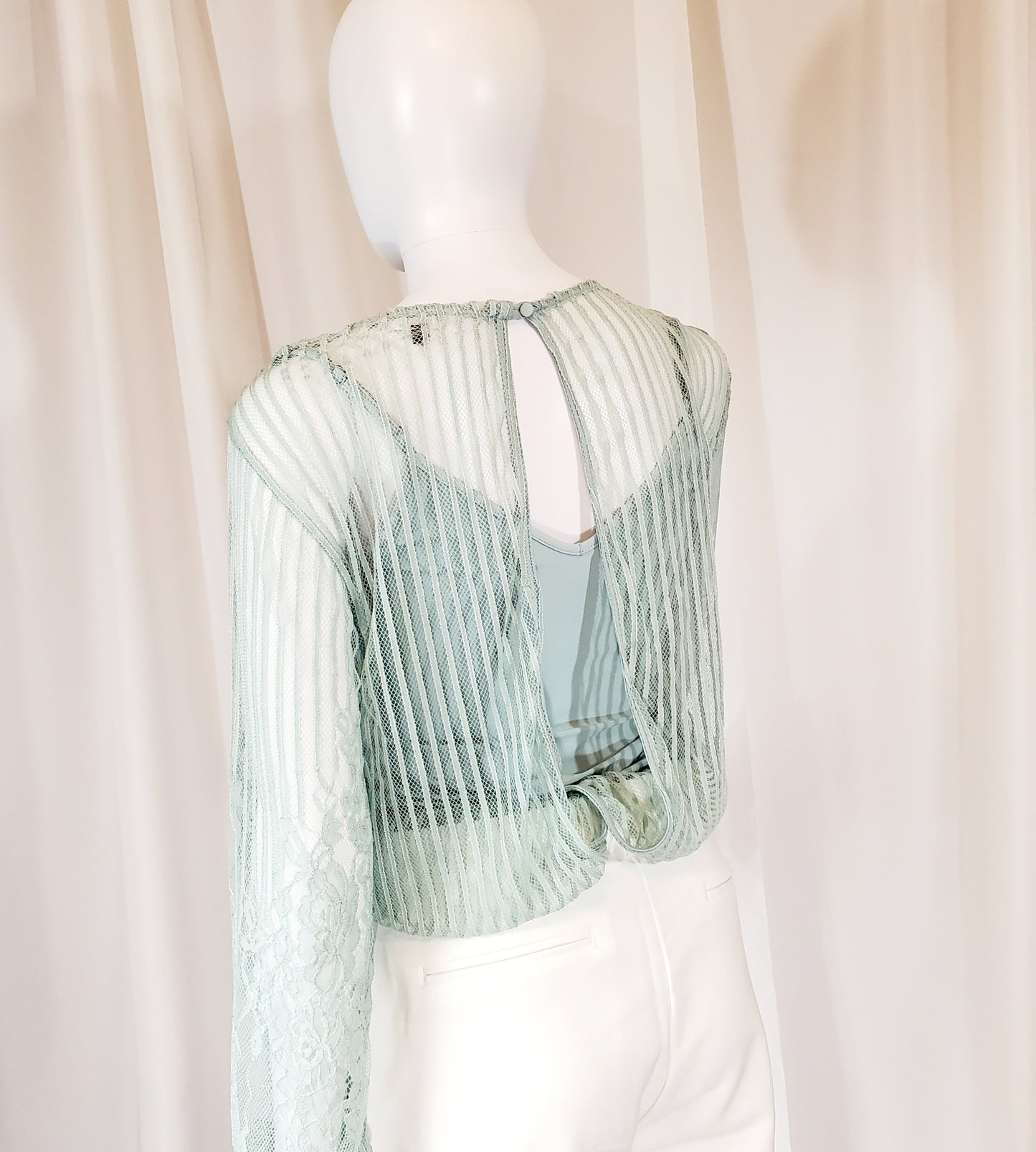 Mint Lace Bodysuit