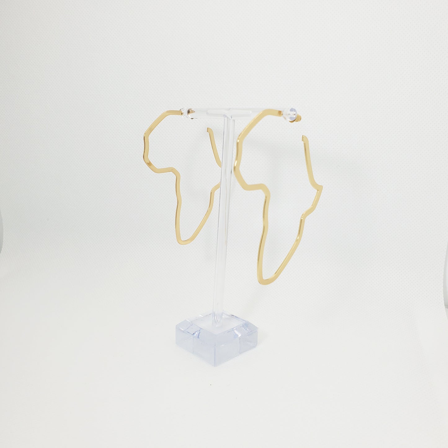 Gold Africa Earrings