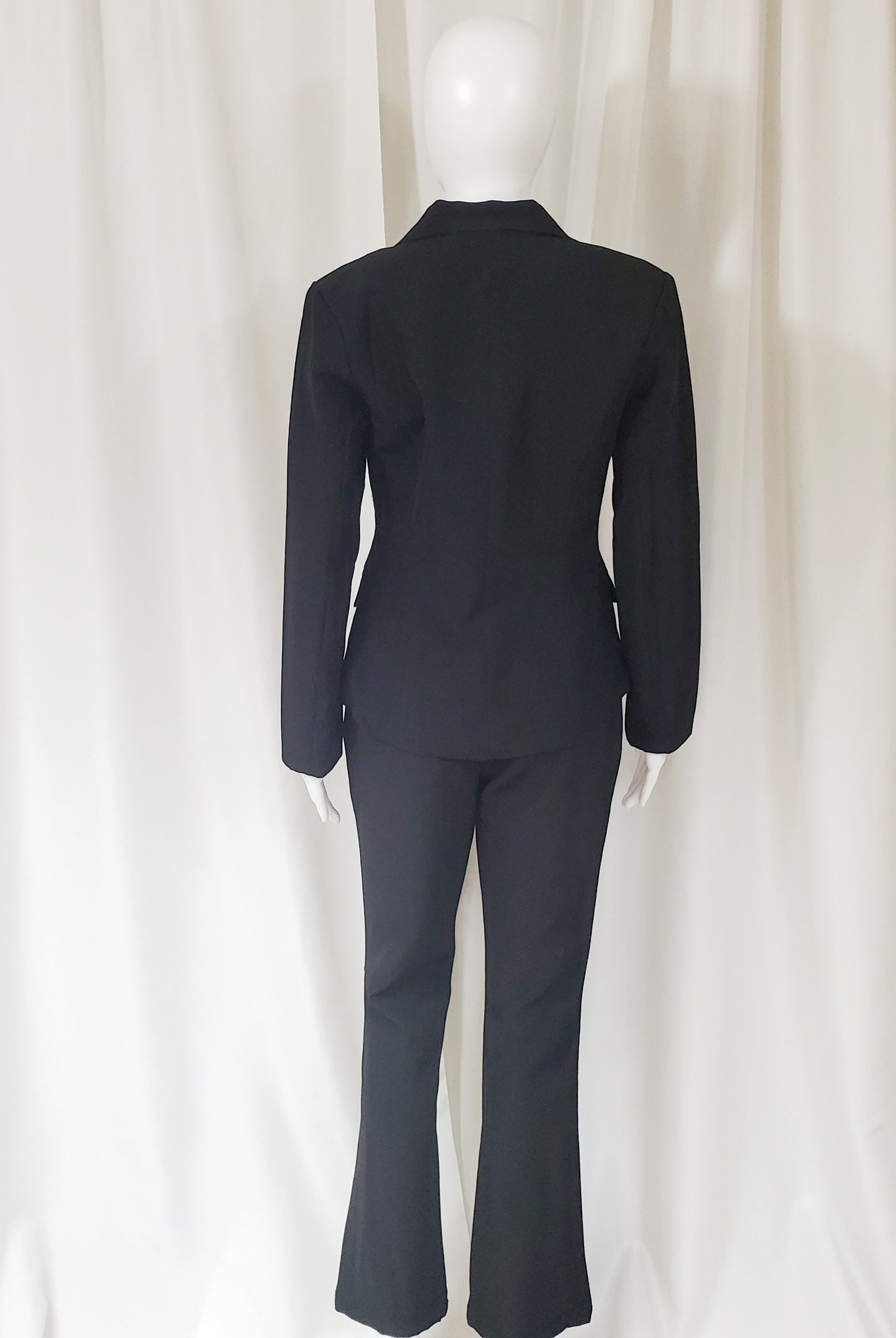 Double-Breasted Suit (Black)