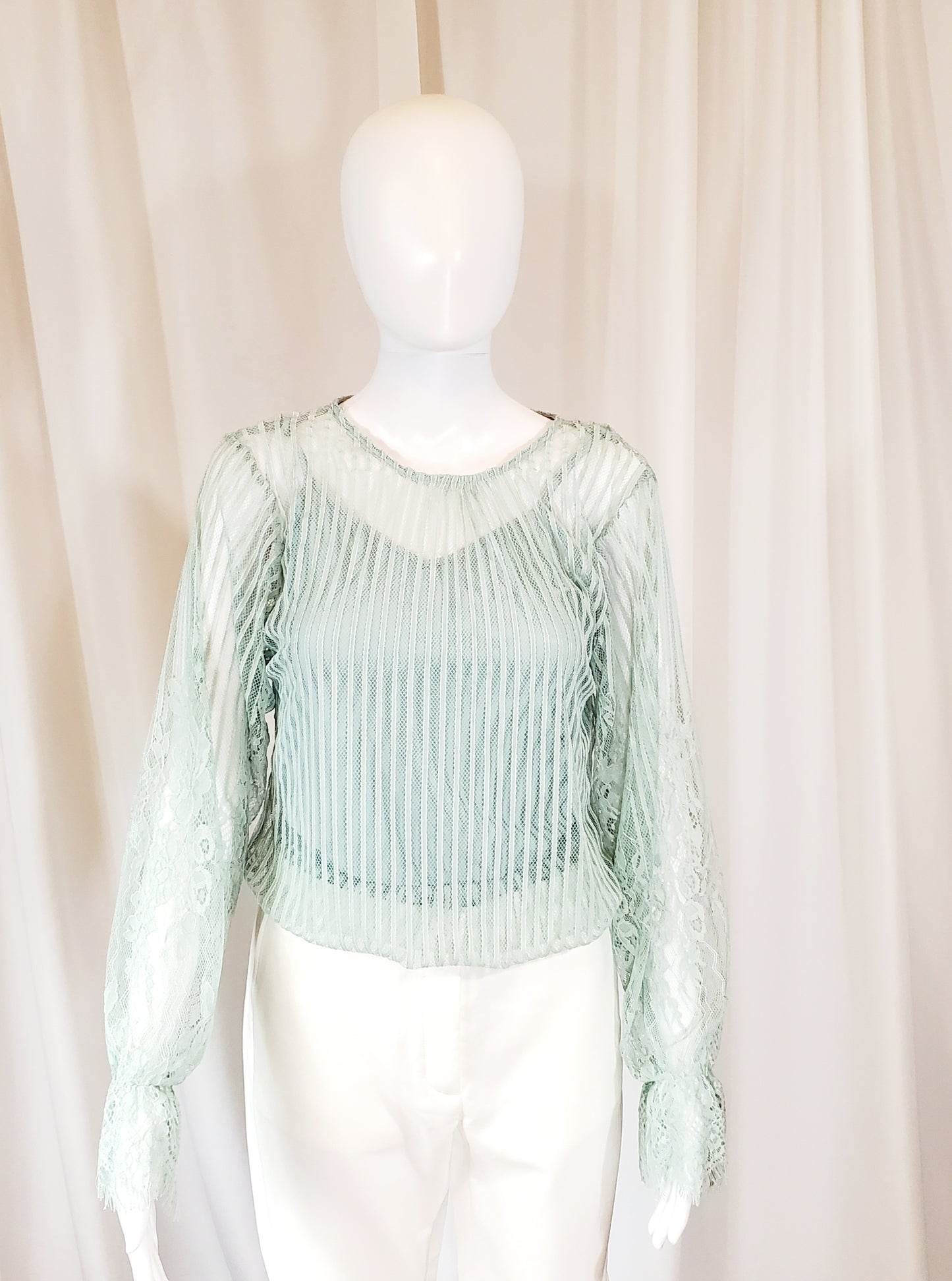 Mint Lace Bodysuit