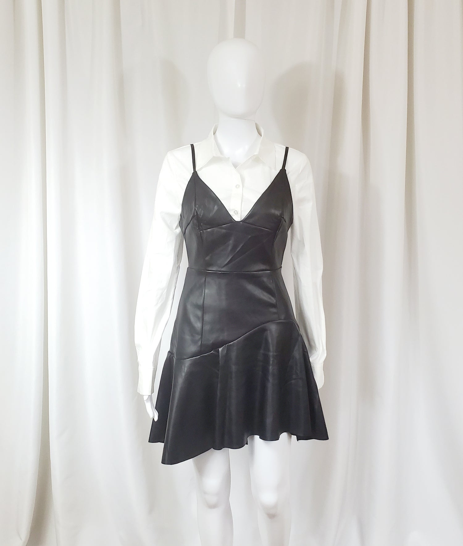 Black Leather Dress Simply Prissy Black Leather Dress Simply Prissy