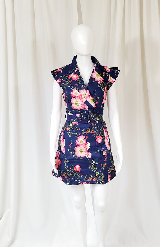 Floral Blazer Dress