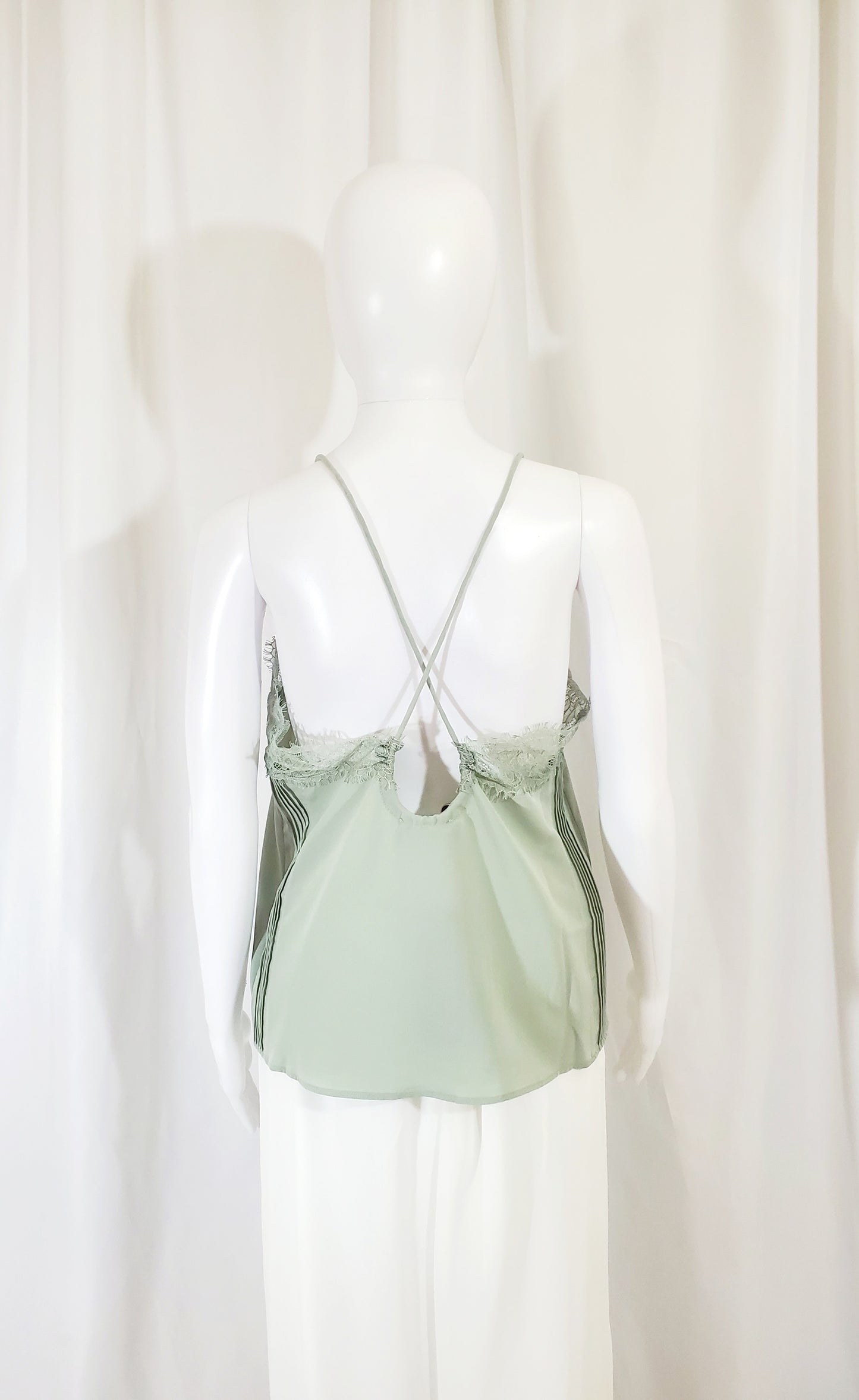 Mint Lace Camisole