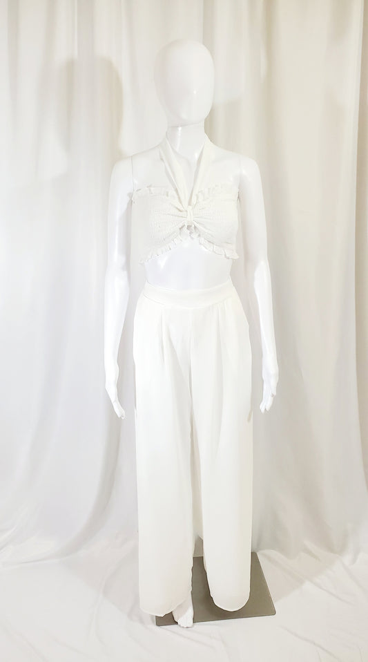 White Two Piece Set