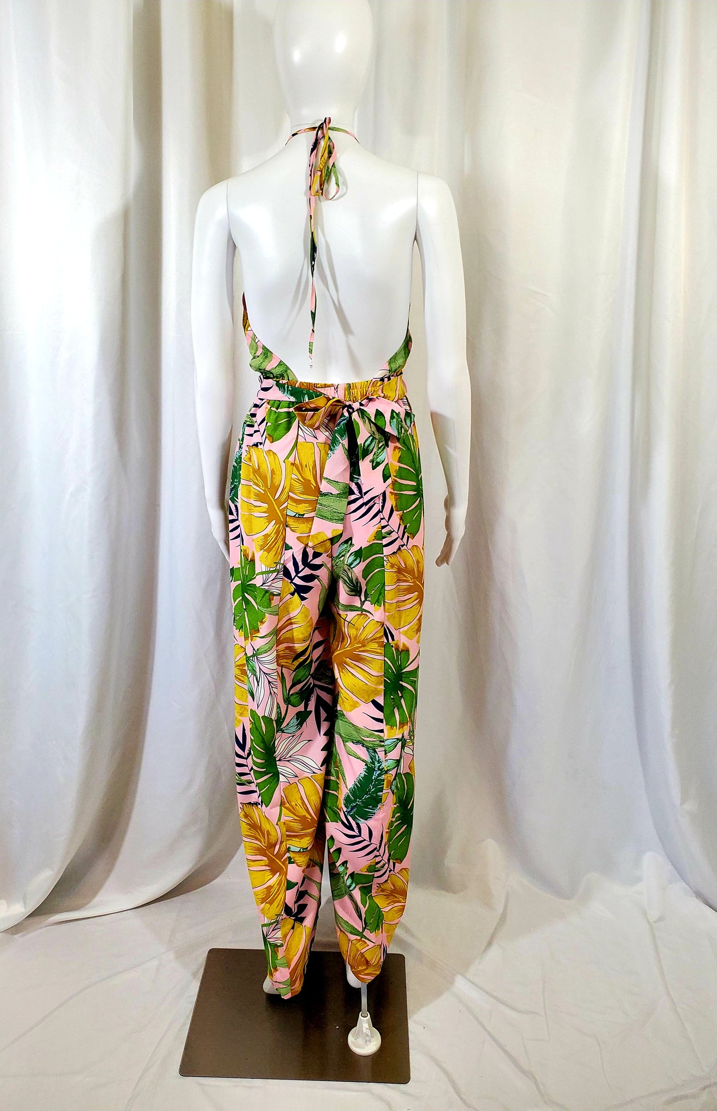 Tropical Printed Romper